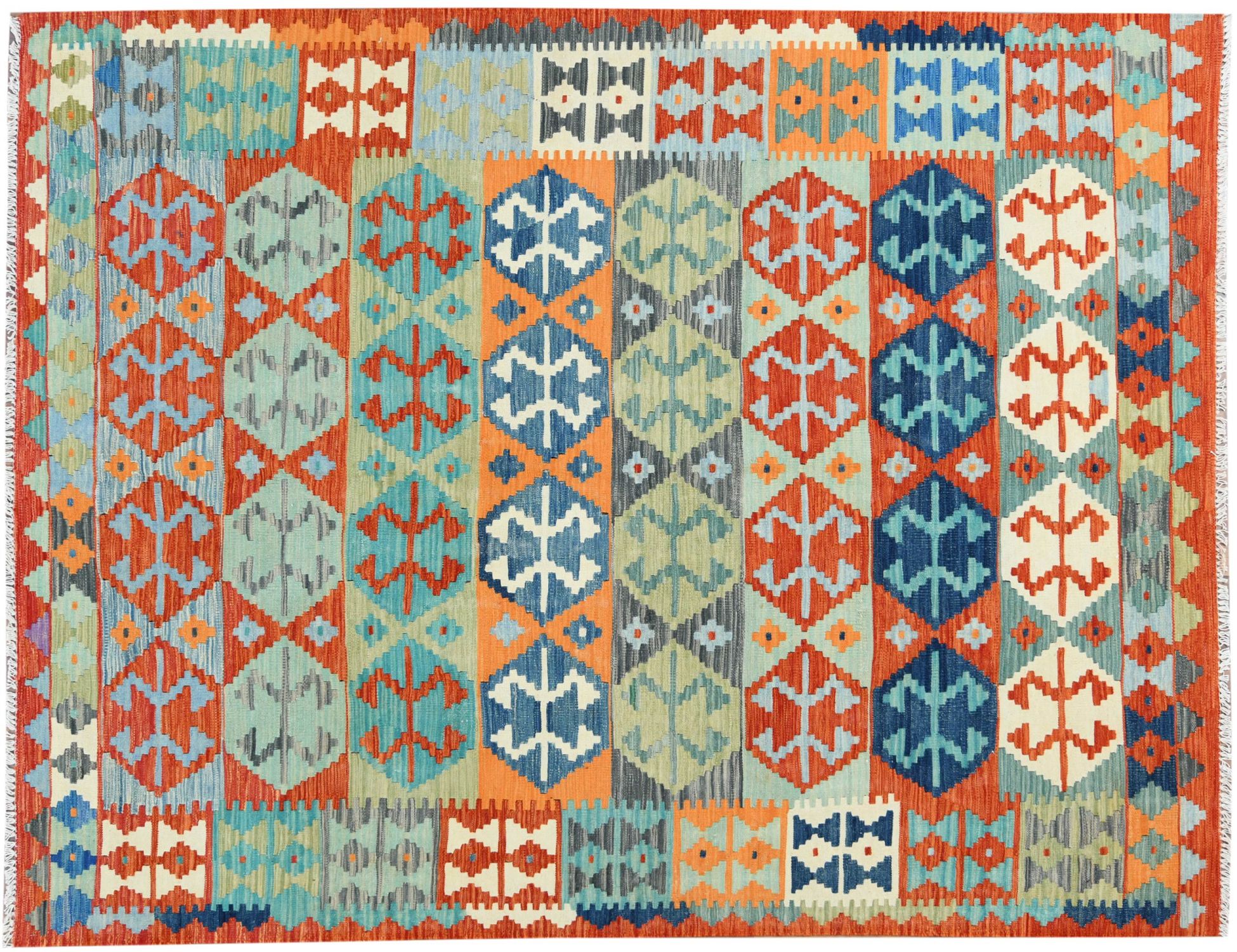 KELIM  mehrfarbig <br/>295 x 204 cm