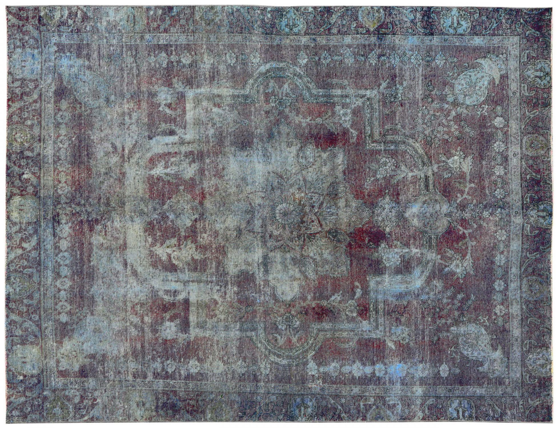 Vintage Teppich  grau <br/>370 x 277 cm