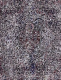 Blau Persien Vintage Teppich 339 x 263 cm - view 1