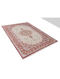 Beige Persien Persische Seide Qom  295 x 195 cm