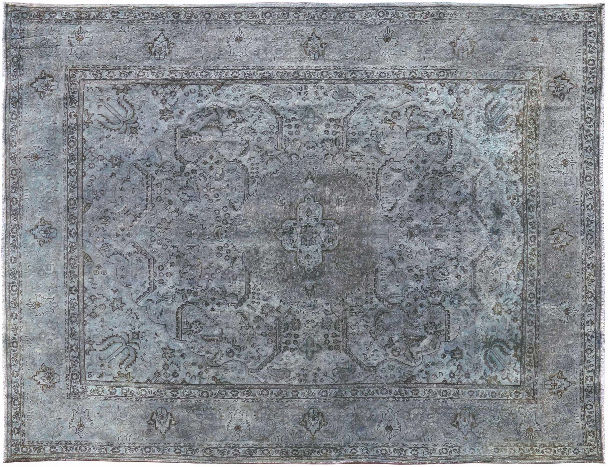 Tappeto Vintage  blu <br/>393 x 296 cm