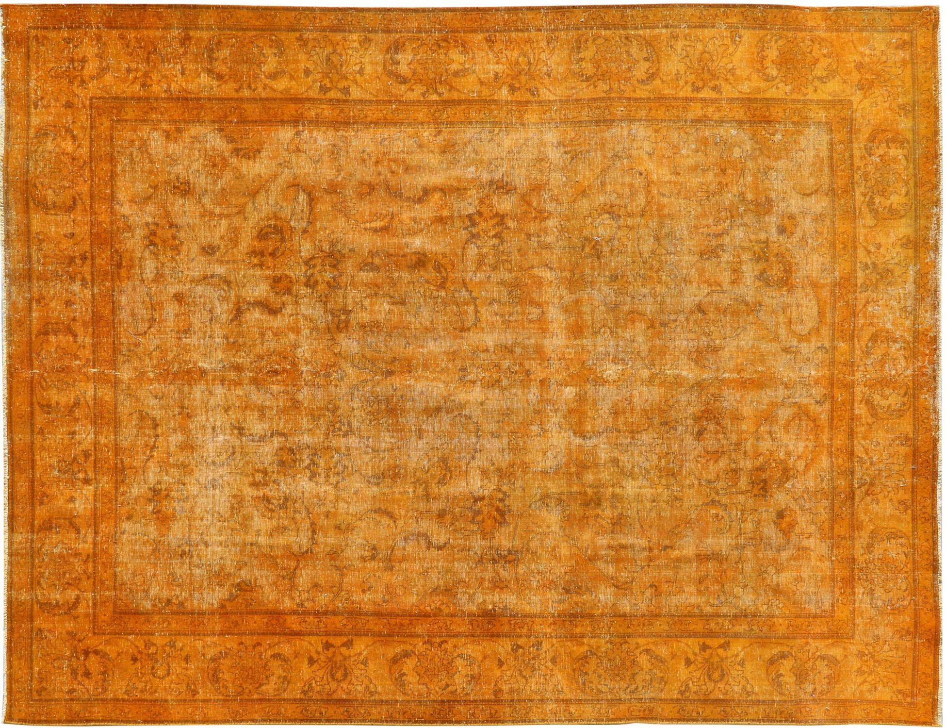 Vintage Teppich  orange <br/>378 x 275 cm