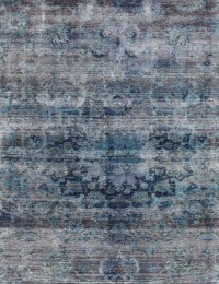 Blå Persien Vintage Tæppe 454 x 304 cm - view 1