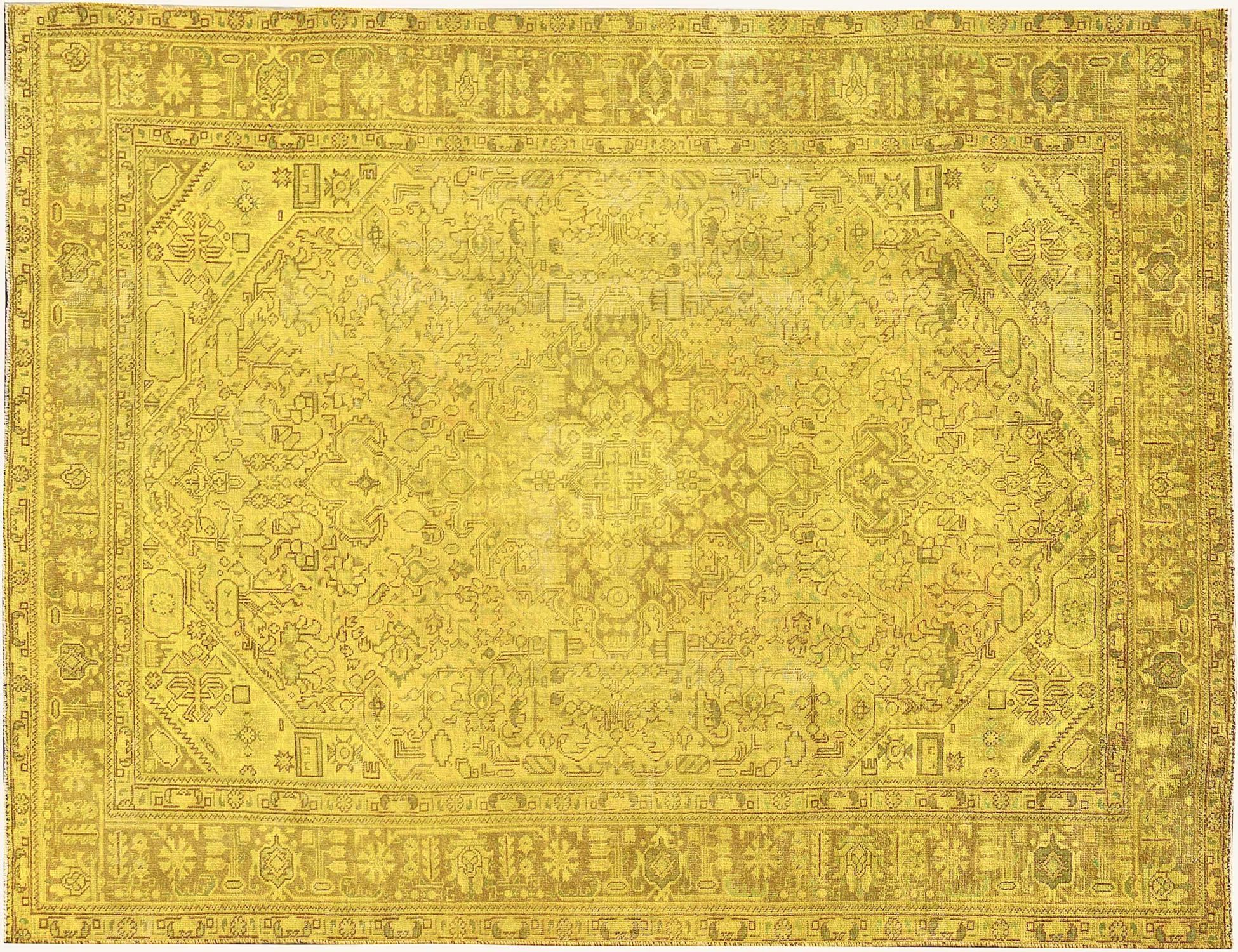 Tappeto Vintage  giallo <br/>290 x 197 cm