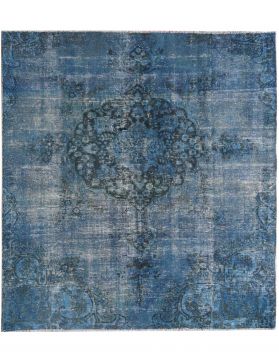 Vintage Carpet 251 X 218 sininen