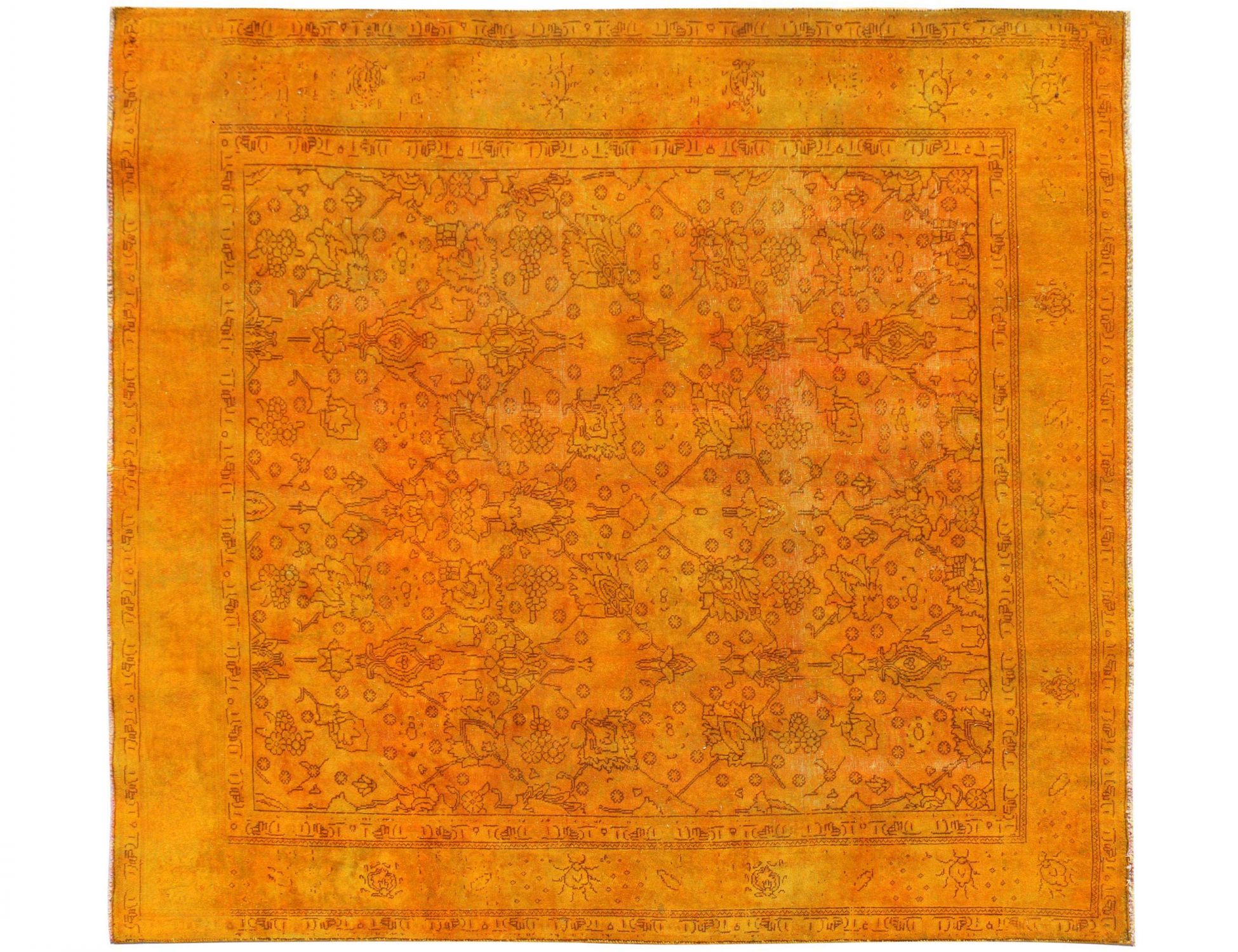 Tappeto Vintage  arancione <br/>283 x 235 cm