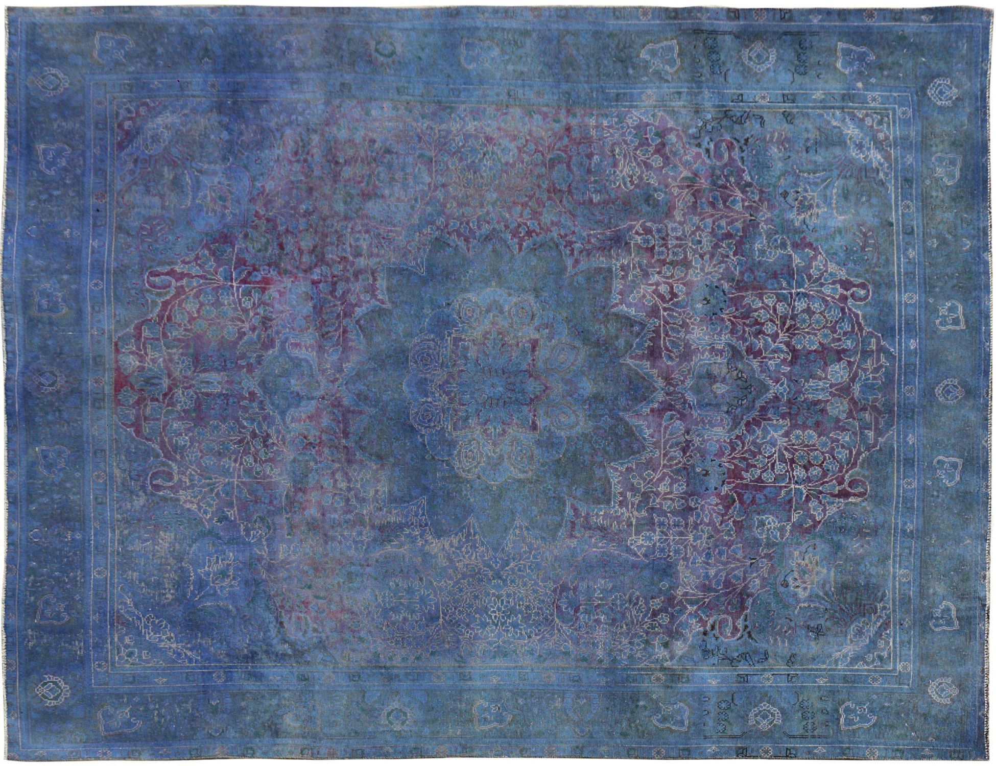 Vintage Perserteppich  blau <br/>370 x 286 cm