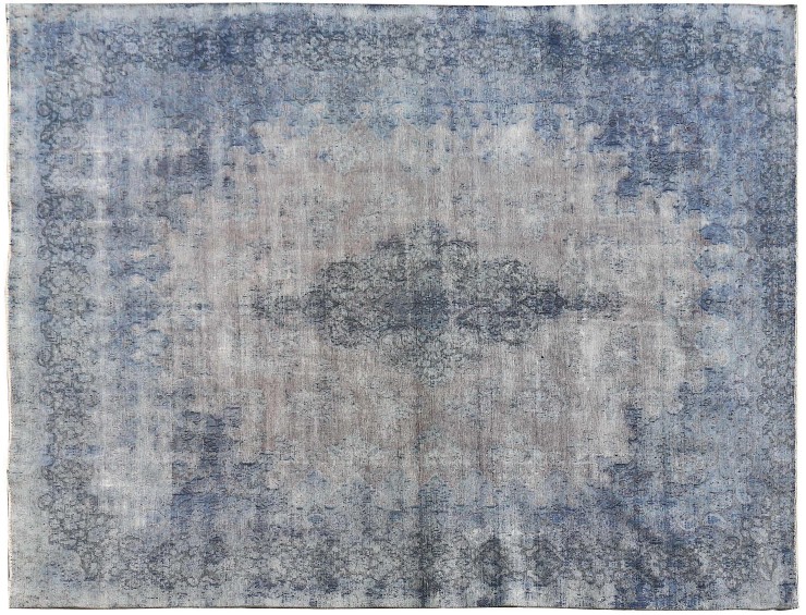 Blå Persien Vintage Tæppe  350 x 250 cm