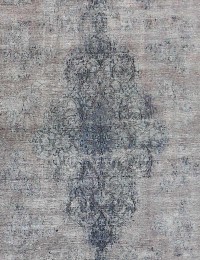 Blå Persien Vintage Tæppe  350 x 250 cm