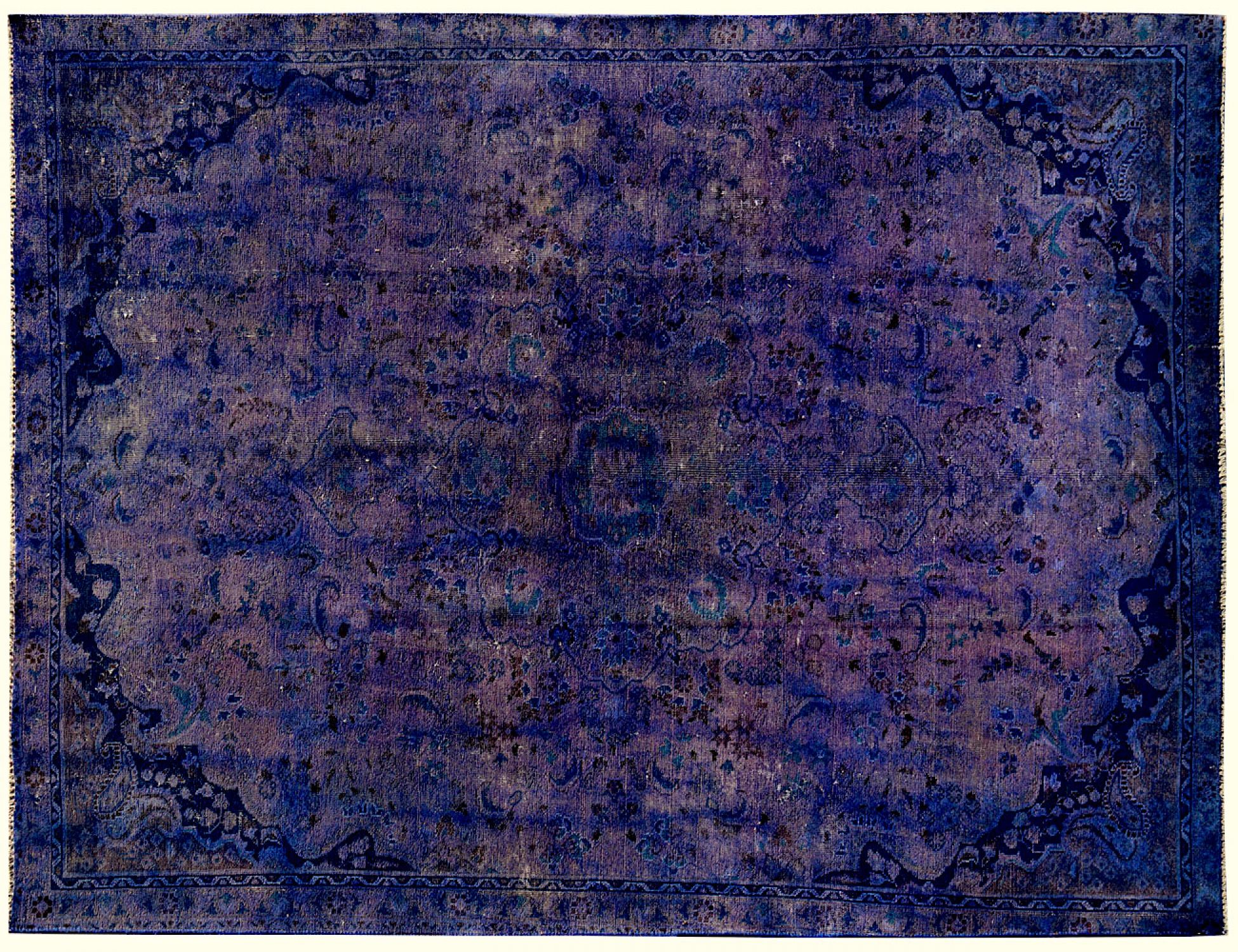 Tappeto Vintage  blu <br/>273 x 174 cm