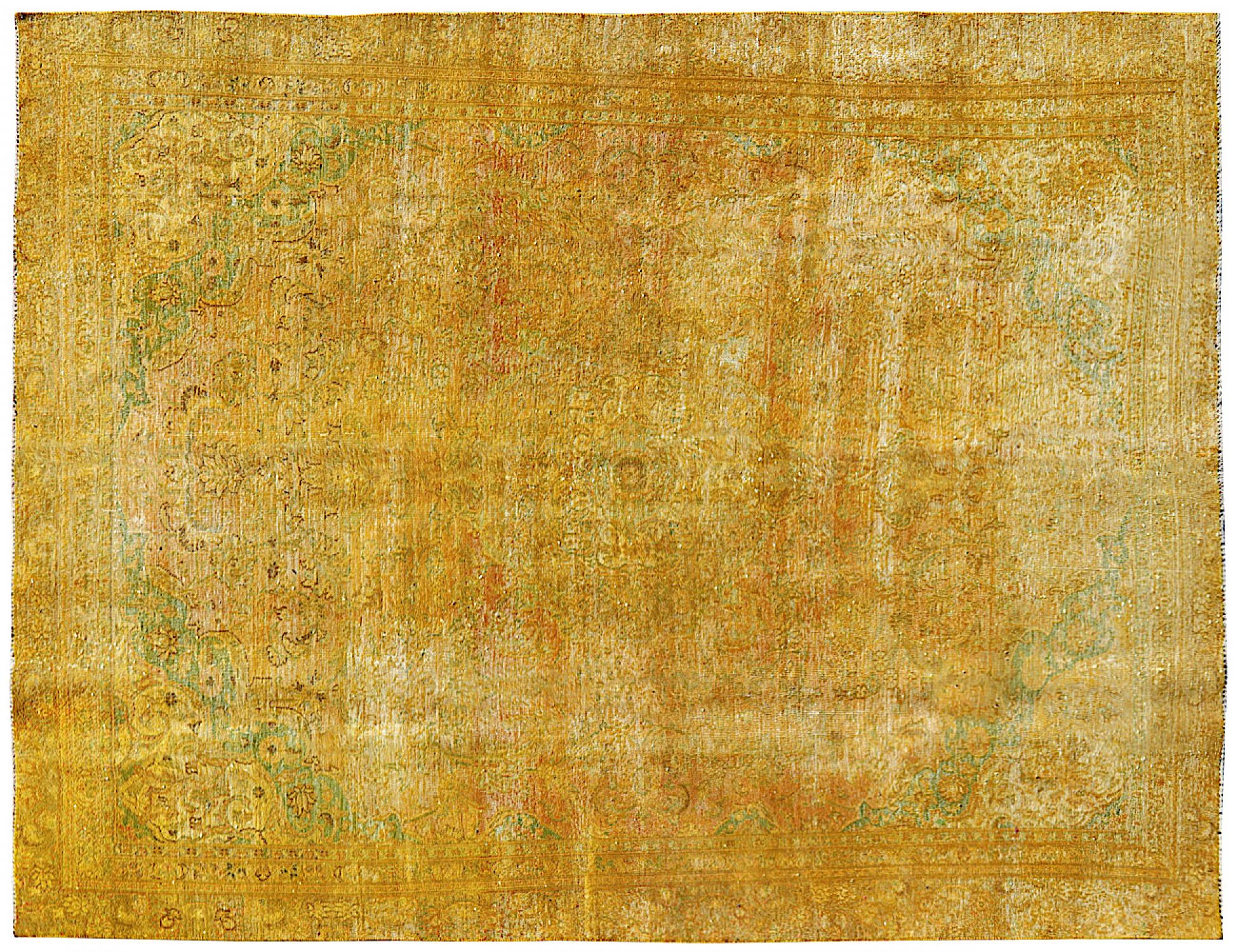 Tappeto Vintage  giallo <br/>333 x 245 cm
