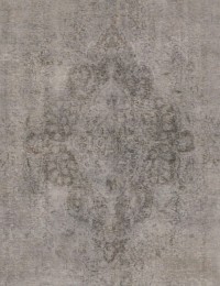 Grau text_origin_4 Vintage Teppich  371 x 276 cm