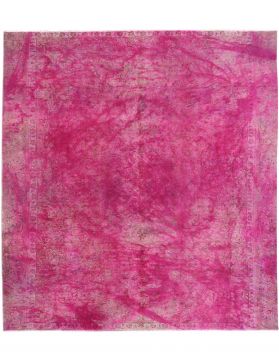 Alfombra Vintage 309 x 262 rosa