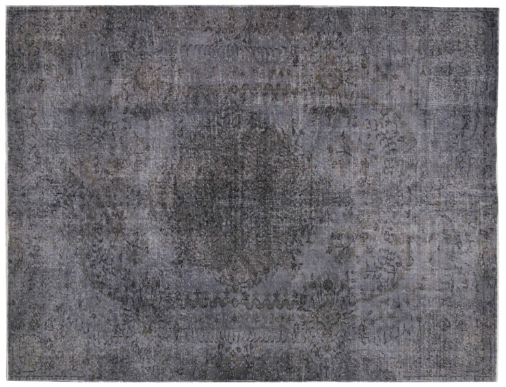 Grigio Turco Tappeto Vintage 264 x 185 cm