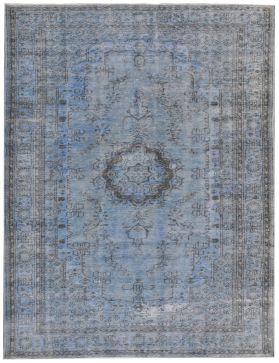 Alfombra vintage 312 X 190 azul
