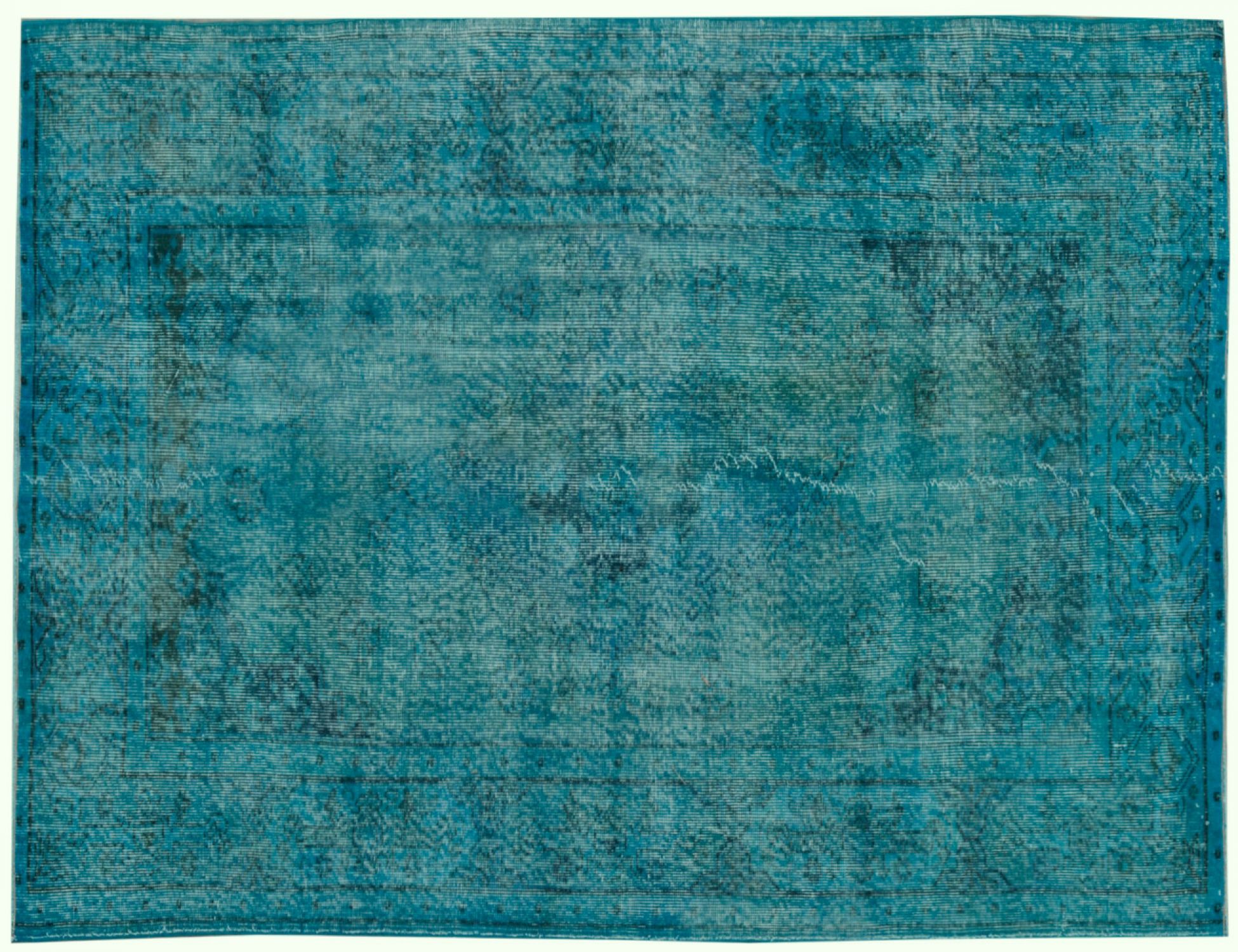 Alfombra vintage  azul <br/>240 x 145 cm