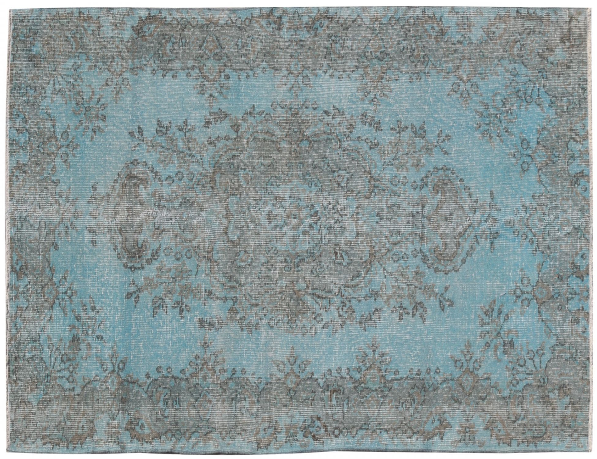 Tappeto Vintage  blu <br/>209 x 121 cm