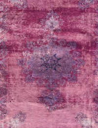 Viola Persiano Tappeto vintage persiano 230 x 230 cm - view 1