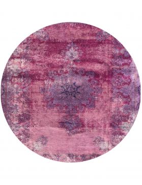 Tapis Persan vintage 230 x 230 violet