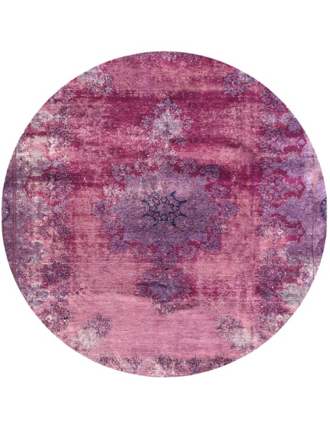 Lila Persien Persischer Vintage Teppich 230 x 230 cm