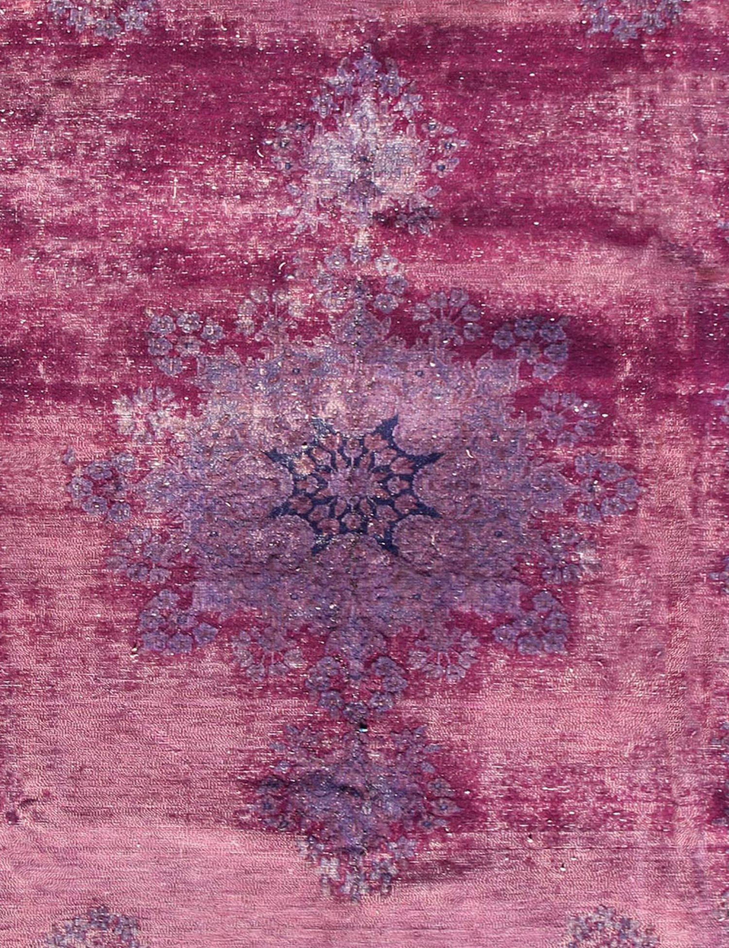 Rund  Vintage Teppich  lila <br/>230 x 230 cm