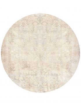 Persischer Vintage Teppich 200 x 200 beige