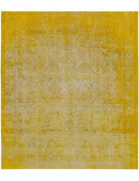 Persischer Vintage Teppich 330 x 283 gelb