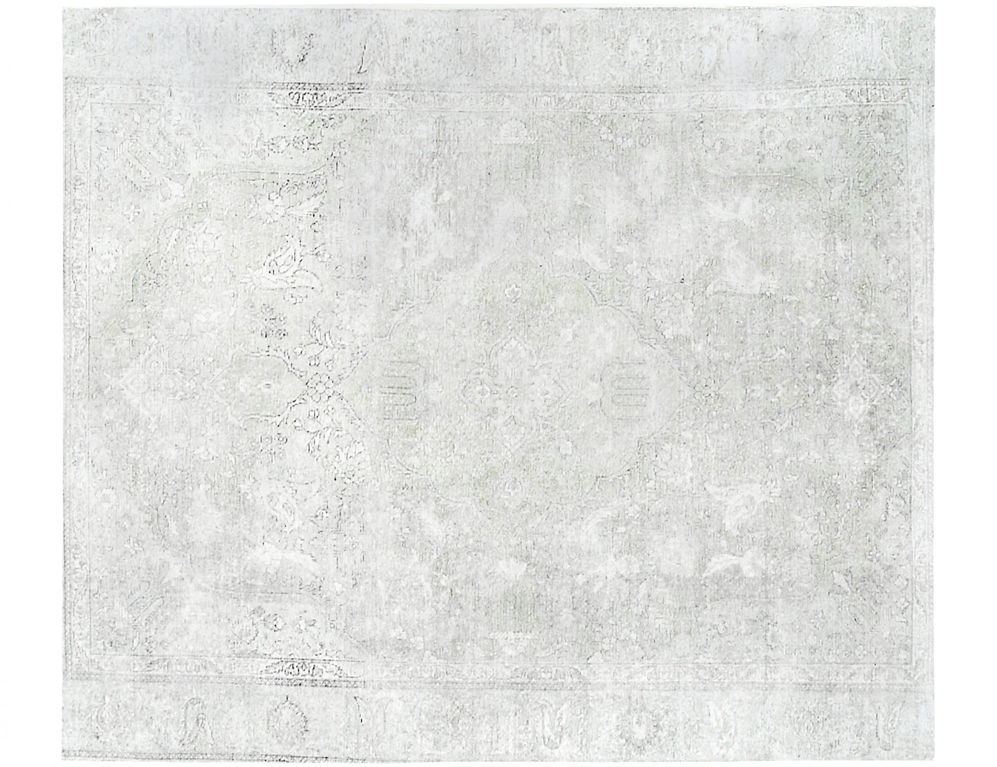 Tappeto vintage persiano  verde <br/>250 x 189 cm