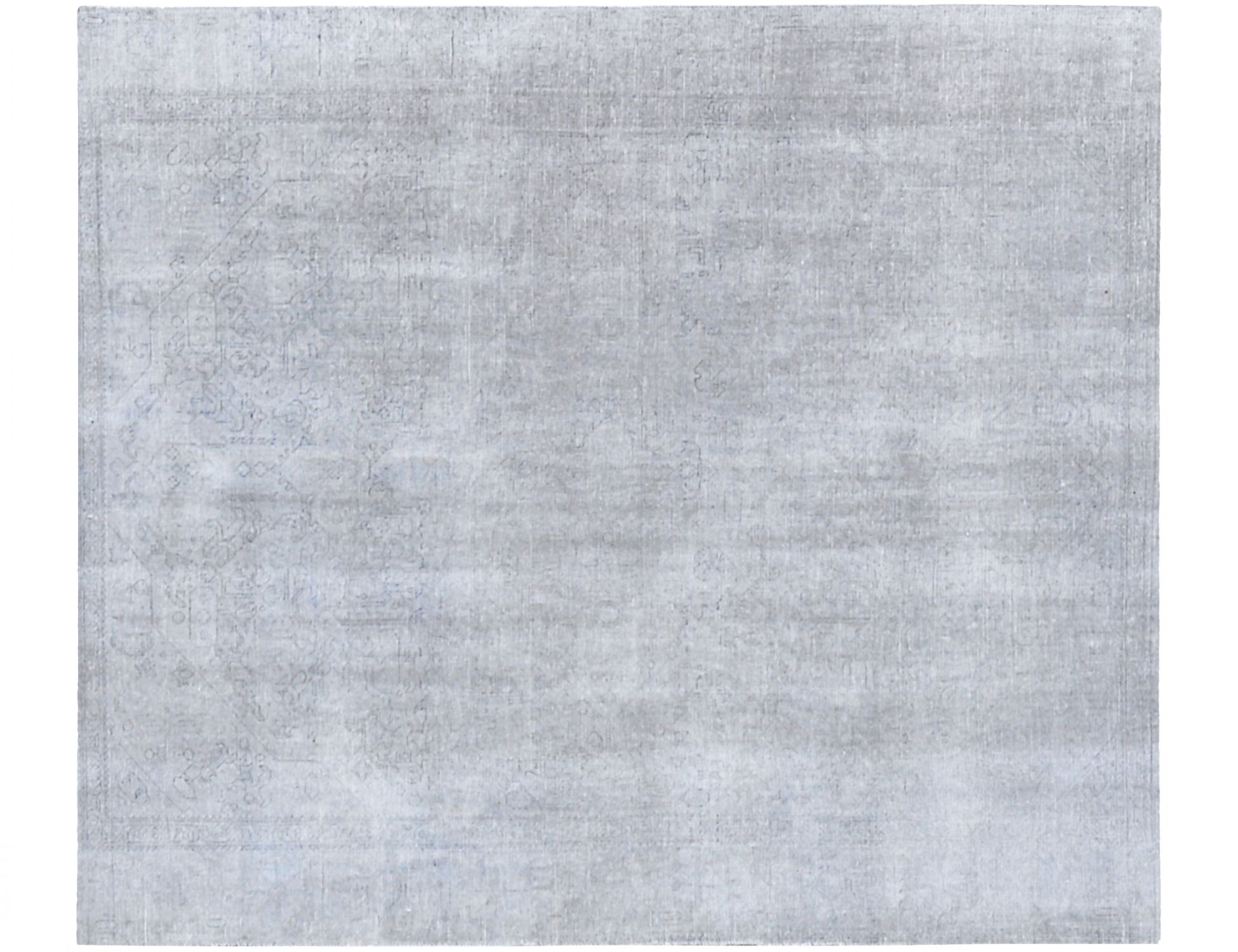 Persischer Vintage Teppich  grau <br/>220 x 184 cm