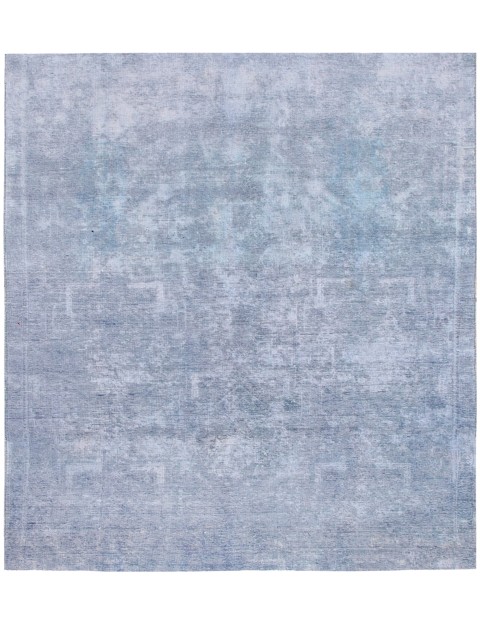 Blau Persien Persischer vintage teppich 194 x 194 cm