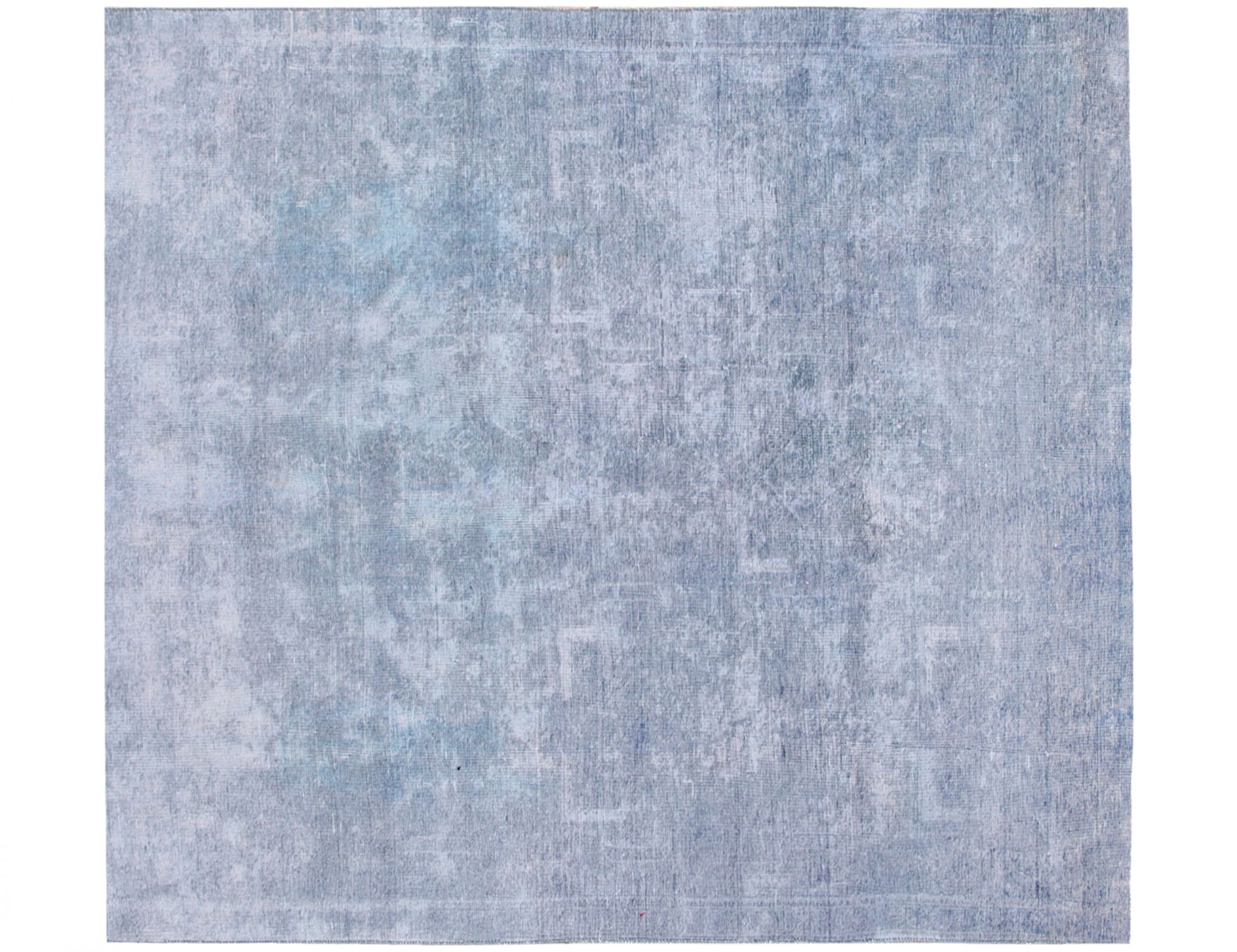 Persisk vintage matta  blå <br/>194 x 194 cm