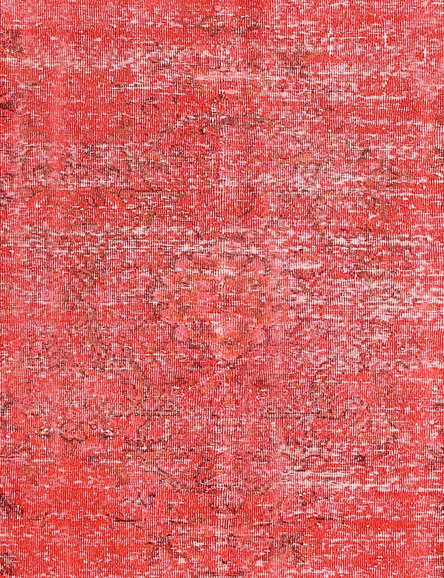Rund Vintage Teppich  rot <br/>170 x 170 cm
