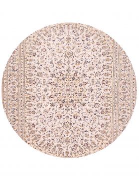 Kashan Tapis 242 x 242 beige