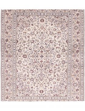 Kashan Tappeto  beige <br/>244 x 244 cm