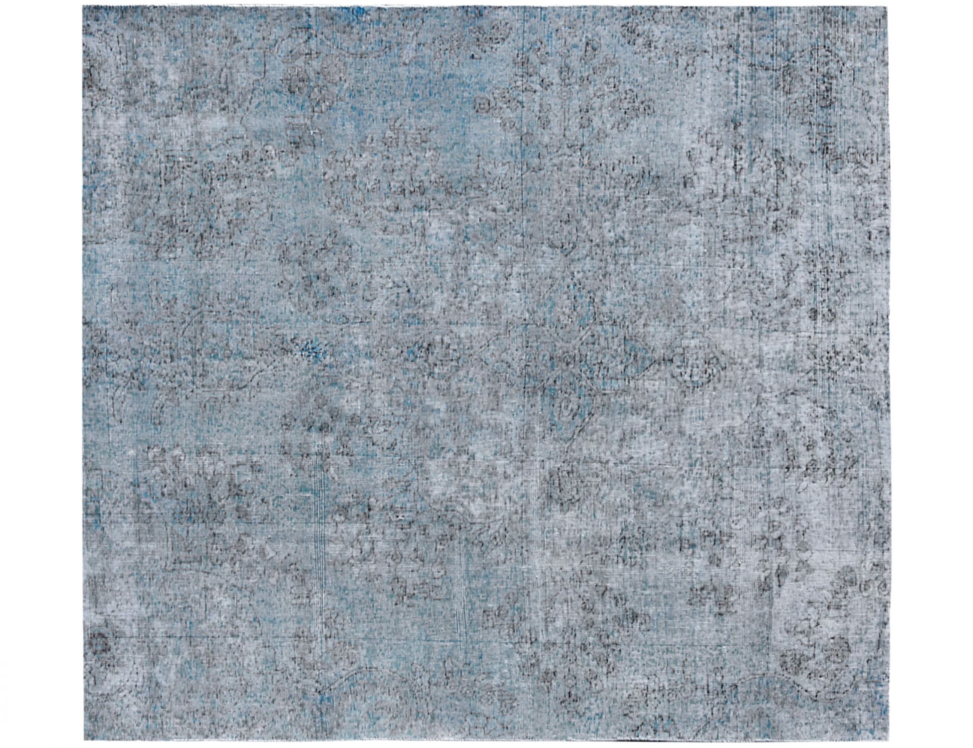 Tappeto vintage persiano  blu <br/>222 x 222 cm