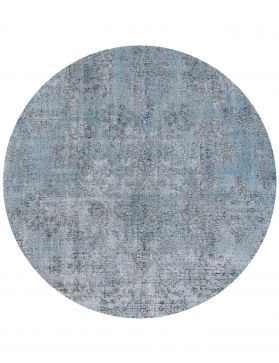 Tapis Persan vintage 222 x 222 bleu