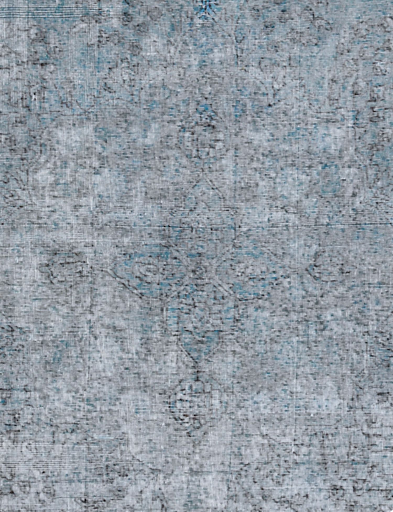Rund  Vintage Teppich  blau <br/>222 x 222 cm