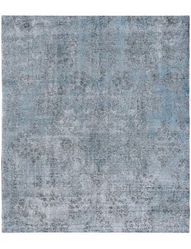 Tapis Persan vintage 250 x 222 bleu