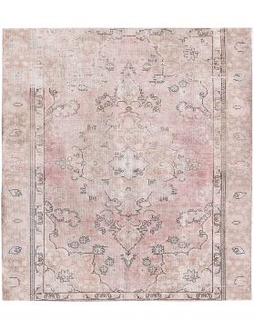 Persischer Vintage Teppich 180 x 180 beige