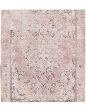 Square  Vintage Carpet  beige  <br/>180 x 180 cm