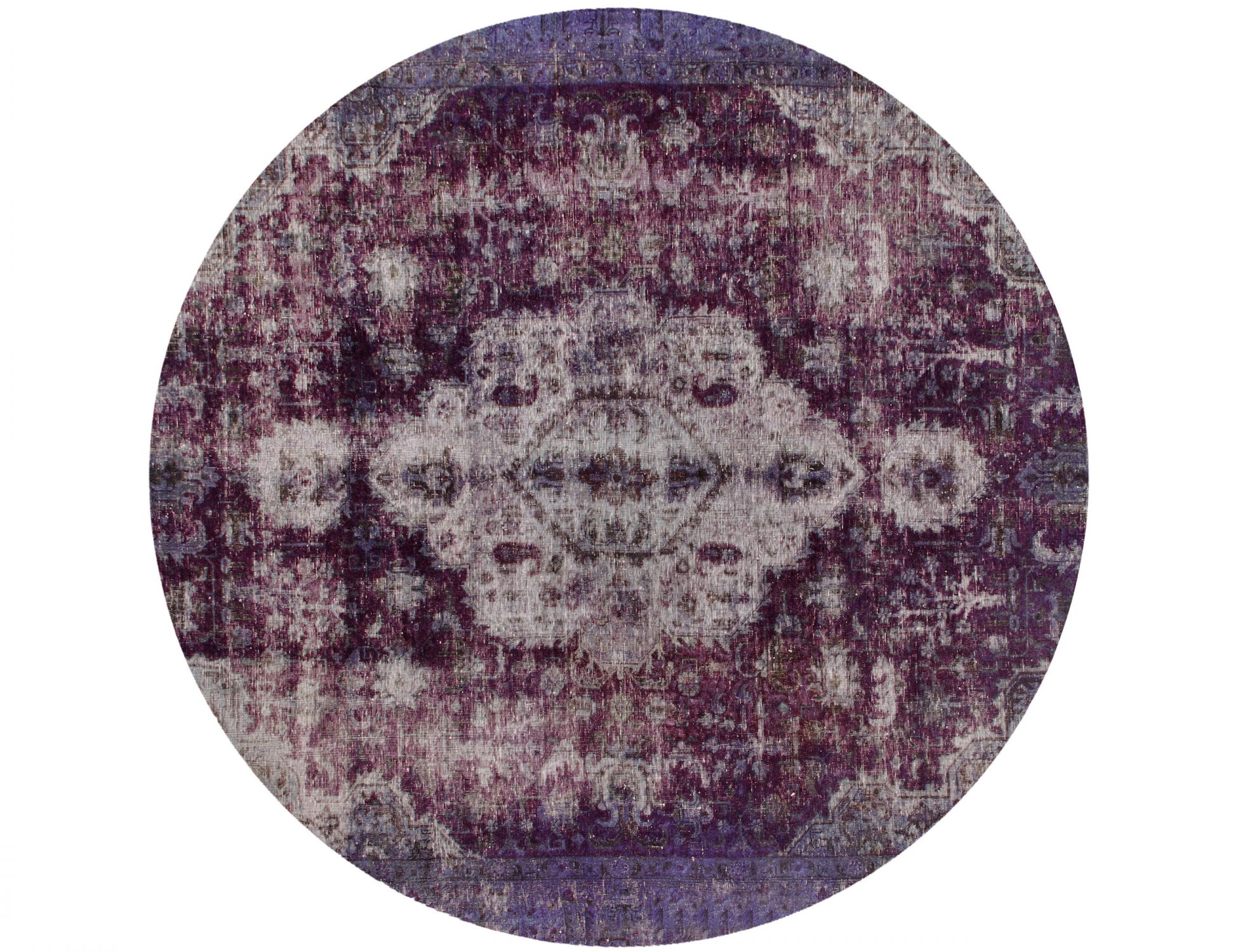 Tappeto vintage persiano  viola <br/>243 x 243 cm