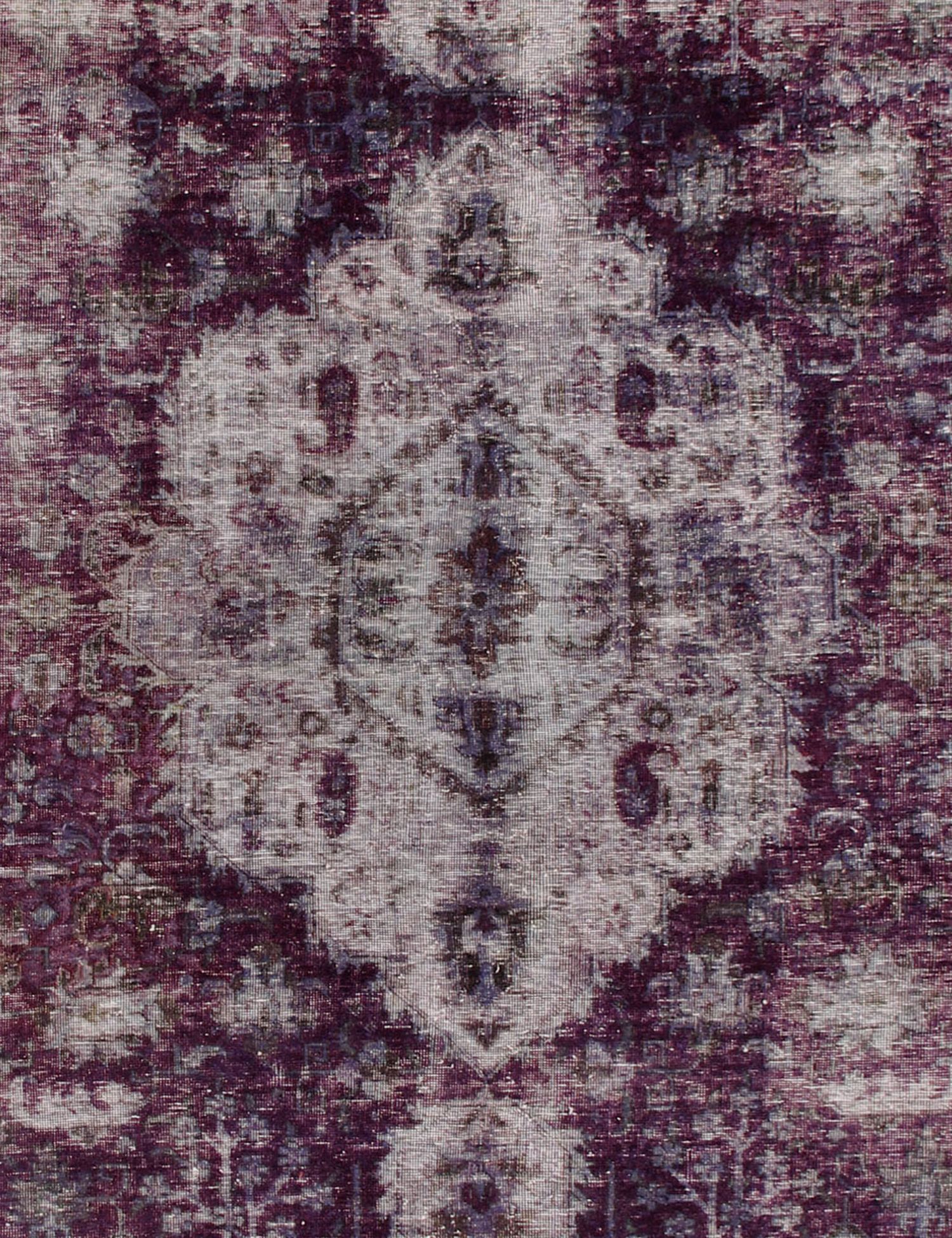 Rund  Vintage Teppich  lila <br/>243 x 243 cm