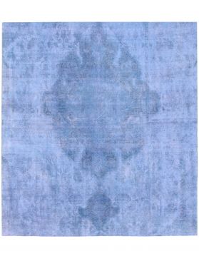 Tappeto vintage persiano 200 x 200 blu