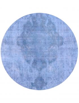 Tapis Persan vintage 200 x 200 bleu