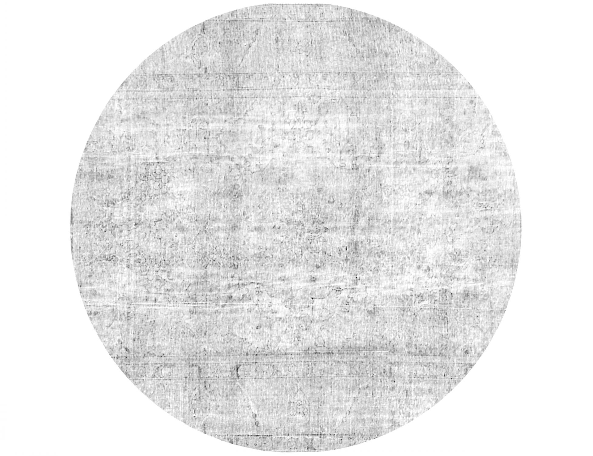 Tappeto vintage persiano  grigo <br/>186 x 186 cm