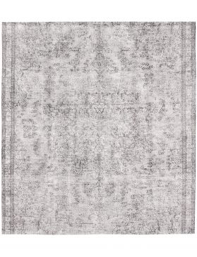 Tapis Persan vintage 220 x 220 grise