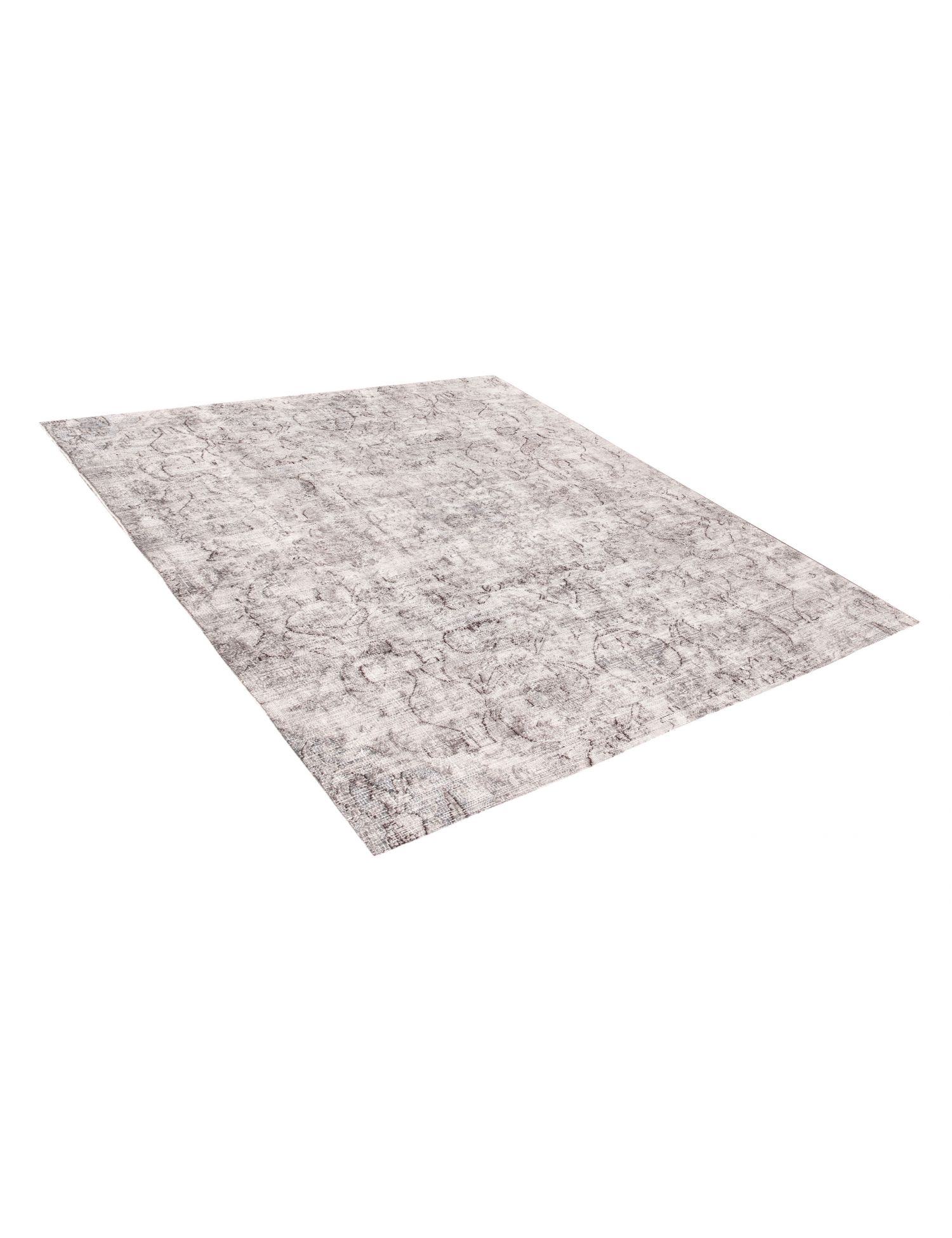 Quadrat  Vintage Teppich  grau <br/>174 x 174 cm