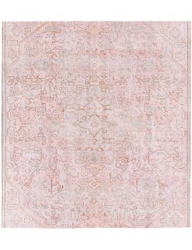 Persischer Vintage Teppich 170 x 170 beige