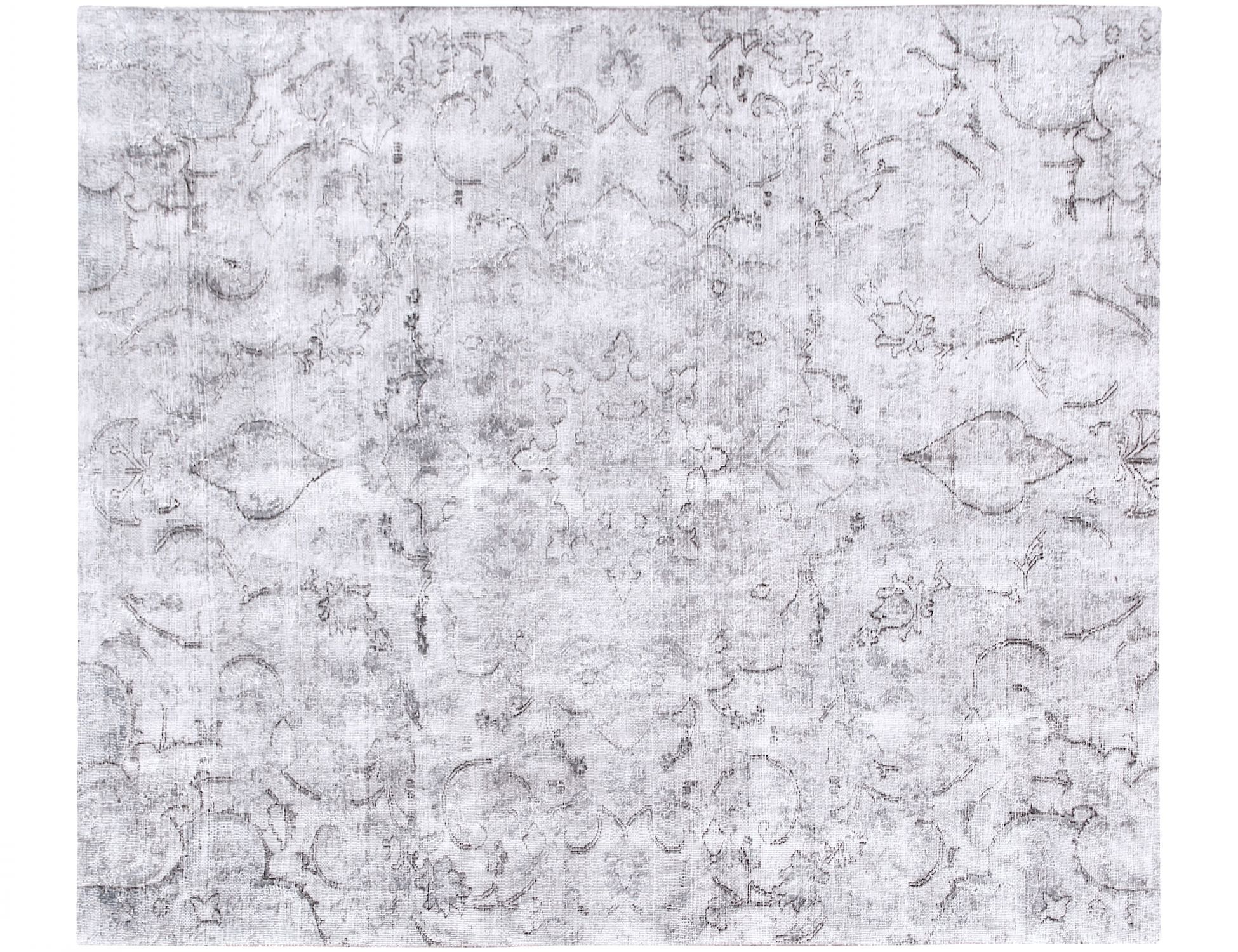 Persischer Vintage Teppich  grau <br/>240 x 182 cm