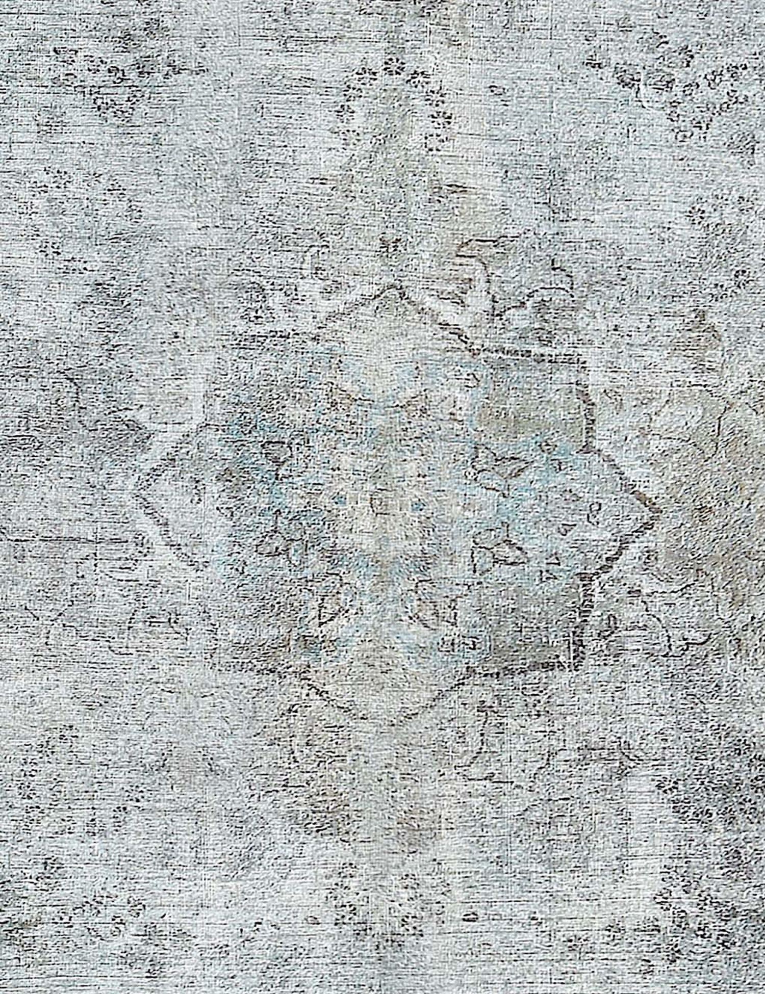 Rund  Vintage Teppich  grau <br/>220 x 220 cm